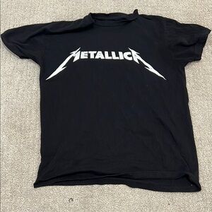 Metallica Black T-Shirt 100% cotton